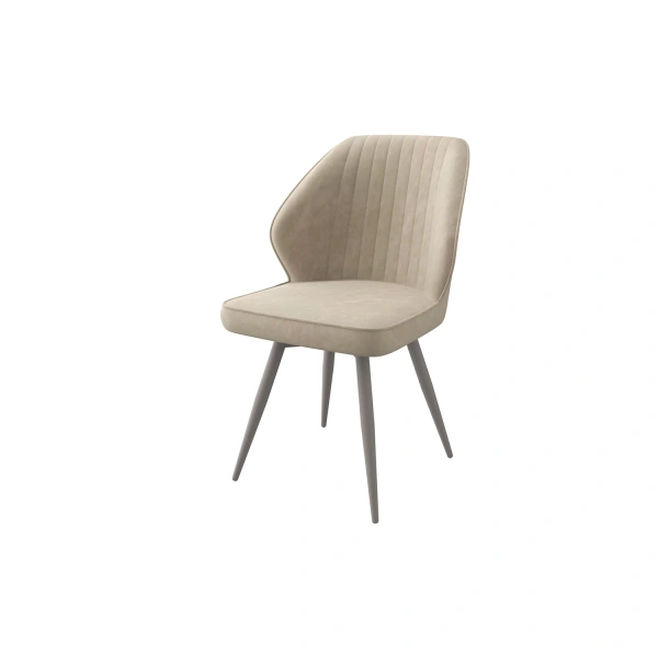 Стул MICHAEL-R LATTE KIPRUS 2 BK Квадратные(R)
